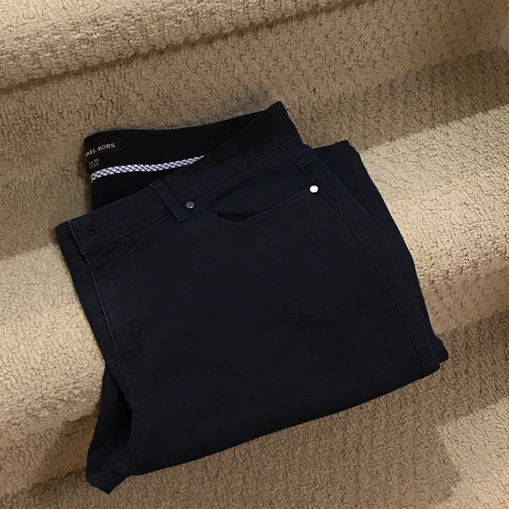 Michael Kors Men's Slim Black Jeans